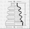 BORG & BECK BCB2709 Bellow, driveshaft